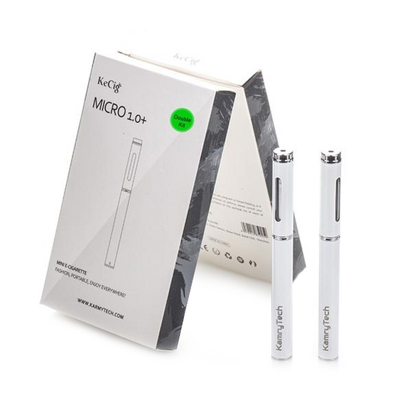 Gold Starter Kit - 2 Classic Rechargeable  e-Cigarettes