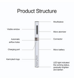 Silver Starter Kit - Classic Rechargeable  eCigarette